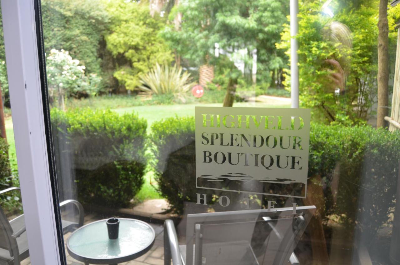 Highveld Splendour Boutique Bed And Breakfast แอร์เมอโล ภายนอก รูปภาพ